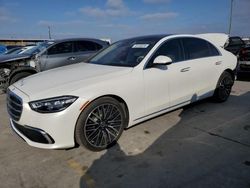 Salvage cars for sale at Grand Prairie, TX auction: 2023 Mercedes-Benz S 580 4matic