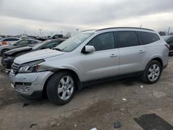 Salvage cars for sale at Indianapolis, IN auction: 2016 Chevrolet Traverse LT