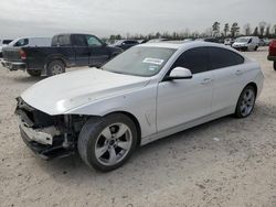 BMW 4 Series salvage cars for sale: 2016 BMW 428 I Gran Coupe Sulev