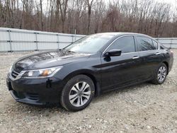 Salvage cars for sale at West Warren, MA auction: 2014 Honda Accord LX