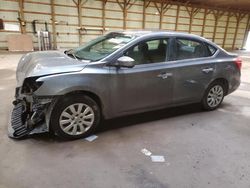 Salvage cars for sale from Copart Ontario Auction, ON: 2017 Nissan Sentra S