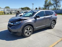 Salvage cars for sale at Sacramento, CA auction: 2019 Honda CR-V LX