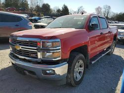 Salvage cars for sale from Copart Madisonville, TN: 2014 Chevrolet Silverado K1500 LT