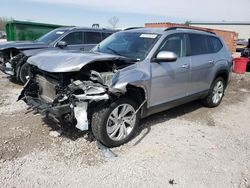 Salvage cars for sale at Hueytown, AL auction: 2021 Volkswagen Atlas SE
