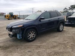 Salvage cars for sale at Newton, AL auction: 2015 Jeep Cherokee Latitude