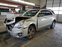 Salvage cars for sale at Dyer, IN auction: 2015 Chevrolet Equinox LTZ