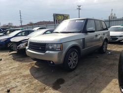 Land Rover Range Rover salvage cars for sale: 2011 Land Rover Range Rover HSE Luxury