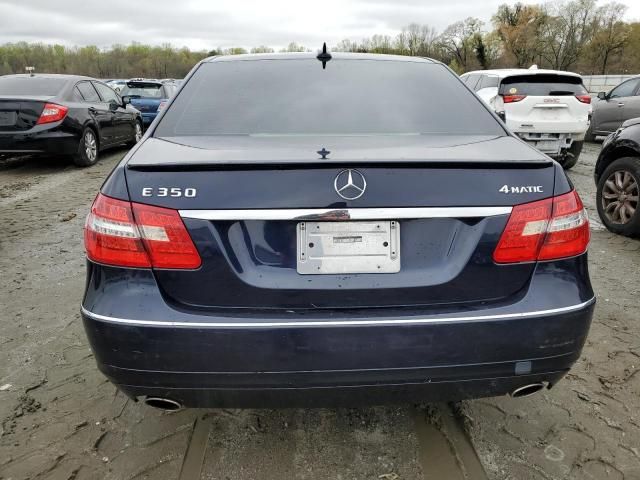 2012 Mercedes-Benz E 350 4matic