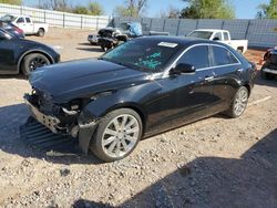 Salvage cars for sale at Oklahoma City, OK auction: 2018 Cadillac ATS Luxury