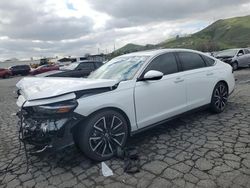 Salvage cars for sale at Colton, CA auction: 2023 Honda Accord Touring Hybrid