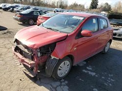 Salvage cars for sale from Copart Portland, OR: 2017 Mitsubishi Mirage ES