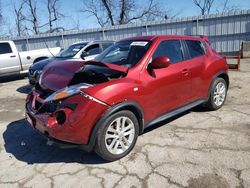 Salvage cars for sale at West Mifflin, PA auction: 2012 Nissan Juke S