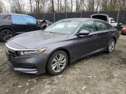 Salvage cars for sale at Waldorf, MD auction: 2020 Honda Accord LX