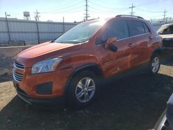 Salvage cars for sale at Chicago Heights, IL auction: 2015 Chevrolet Trax 1LT