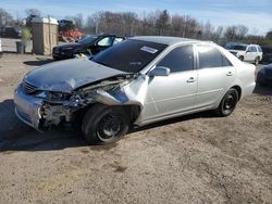Salvage cars for sale at Chalfont, PA auction: 2005 Toyota Camry LE