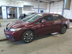 Honda salvage cars for sale: 2013 Honda Civic EX