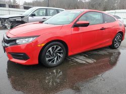 Salvage cars for sale at Assonet, MA auction: 2018 Honda Civic LX