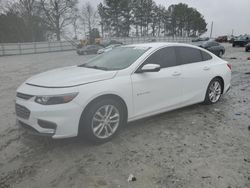 Salvage cars for sale from Copart Loganville, GA: 2016 Chevrolet Malibu LT