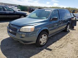 Salvage cars for sale from Copart Spartanburg, SC: 2007 Chevrolet Uplander LS