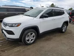 Salvage SUVs for sale at auction: 2023 Jeep Compass Latitude