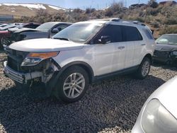 Salvage cars for sale at Reno, NV auction: 2015 Ford Explorer XLT