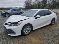 Toyota Camry salvage cars for sale: 2021 Toyota Camry LE