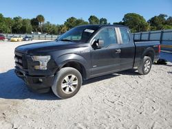 Salvage cars for sale from Copart Fort Pierce, FL: 2015 Ford F150 Super Cab