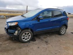 Vehiculos salvage en venta de Copart Albuquerque, NM: 2018 Ford Ecosport SE