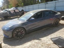 Salvage cars for sale from Copart Knightdale, NC: 2023 Tesla Model 3