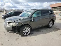 Toyota salvage cars for sale: 2008 Toyota Highlander Hybrid Limited