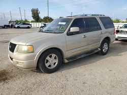 Salvage cars for sale from Copart Miami, FL: 2006 Ford Expedition Limited