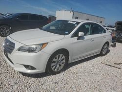 Salvage cars for sale from Copart Temple, TX: 2016 Subaru Legacy 2.5I Premium