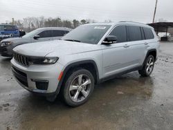 Salvage cars for sale at Glassboro, NJ auction: 2022 Jeep Grand Cherokee L Limited