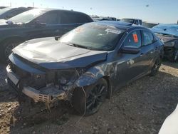 Honda Civic salvage cars for sale: 2021 Honda Civic EX