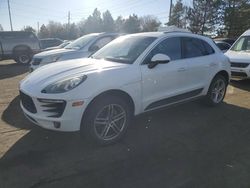 Salvage cars for sale from Copart Denver, CO: 2016 Porsche Macan S