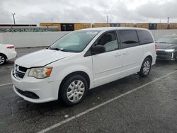 Vehiculos salvage en venta de Copart Van Nuys, CA: 2014 Dodge Grand Caravan SE