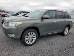 Salvage cars for sale at Assonet, MA auction: 2010 Toyota Highlander Hybrid