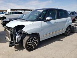 Fiat 500 salvage cars for sale: 2014 Fiat 500L Lounge