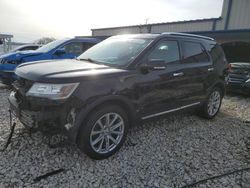 Ford Explorer Limited Vehiculos salvage en venta: 2016 Ford Explorer Limited