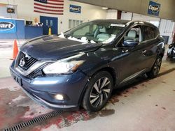 Salvage cars for sale at Angola, NY auction: 2015 Nissan Murano S