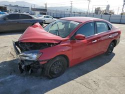 Salvage cars for sale at Sun Valley, CA auction: 2018 Nissan Sentra S