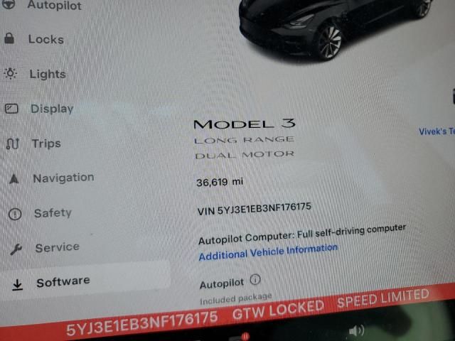 2022 Tesla Model 3