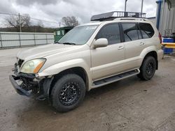 Lexus GX 470 salvage cars for sale: 2009 Lexus GX 470