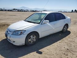 Salvage cars for sale at Bakersfield, CA auction: 2005 Honda Civic Hybrid