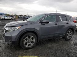 Salvage cars for sale from Copart Eugene, OR: 2018 Honda CR-V EXL