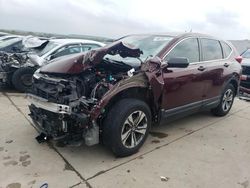 Salvage cars for sale at Grand Prairie, TX auction: 2018 Honda CR-V LX