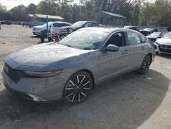 Salvage cars for sale at Savannah, GA auction: 2023 Honda Accord Touring Hybrid