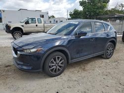 Salvage cars for sale at Opa Locka, FL auction: 2018 Mazda CX-5 Touring