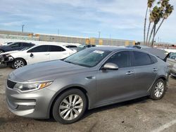 Salvage cars for sale from Copart Van Nuys, CA: 2017 KIA Optima LX