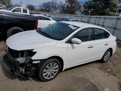 Salvage cars for sale from Copart Moraine, OH: 2016 Nissan Sentra S